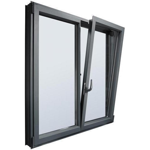 Aluminium window tilt and turn پنجره الومینیومی دوحالته