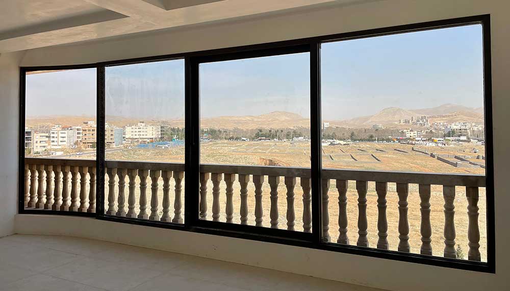 نمونه ای دیگر از پنجره یو پی وی سی ساخته شده در شیراز