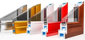 انواع پروفیل UPVC درب و پنجره دوجداره