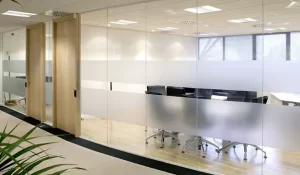 پارتیشن شیشه ای مات شونده-4